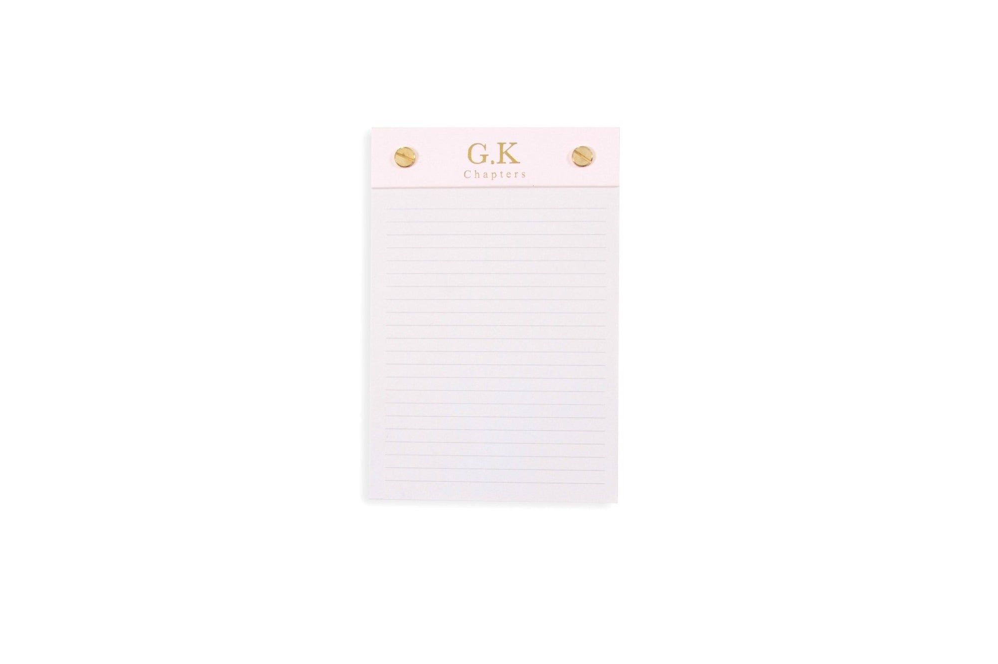 Small Notepad, Pink - Chapters