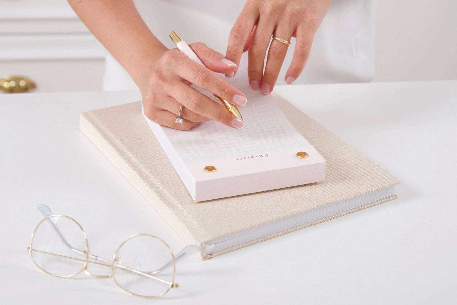 Small Notepad, Pink - Chapters