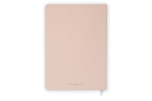 Vegan Leather Notebook, Blush - Chapters