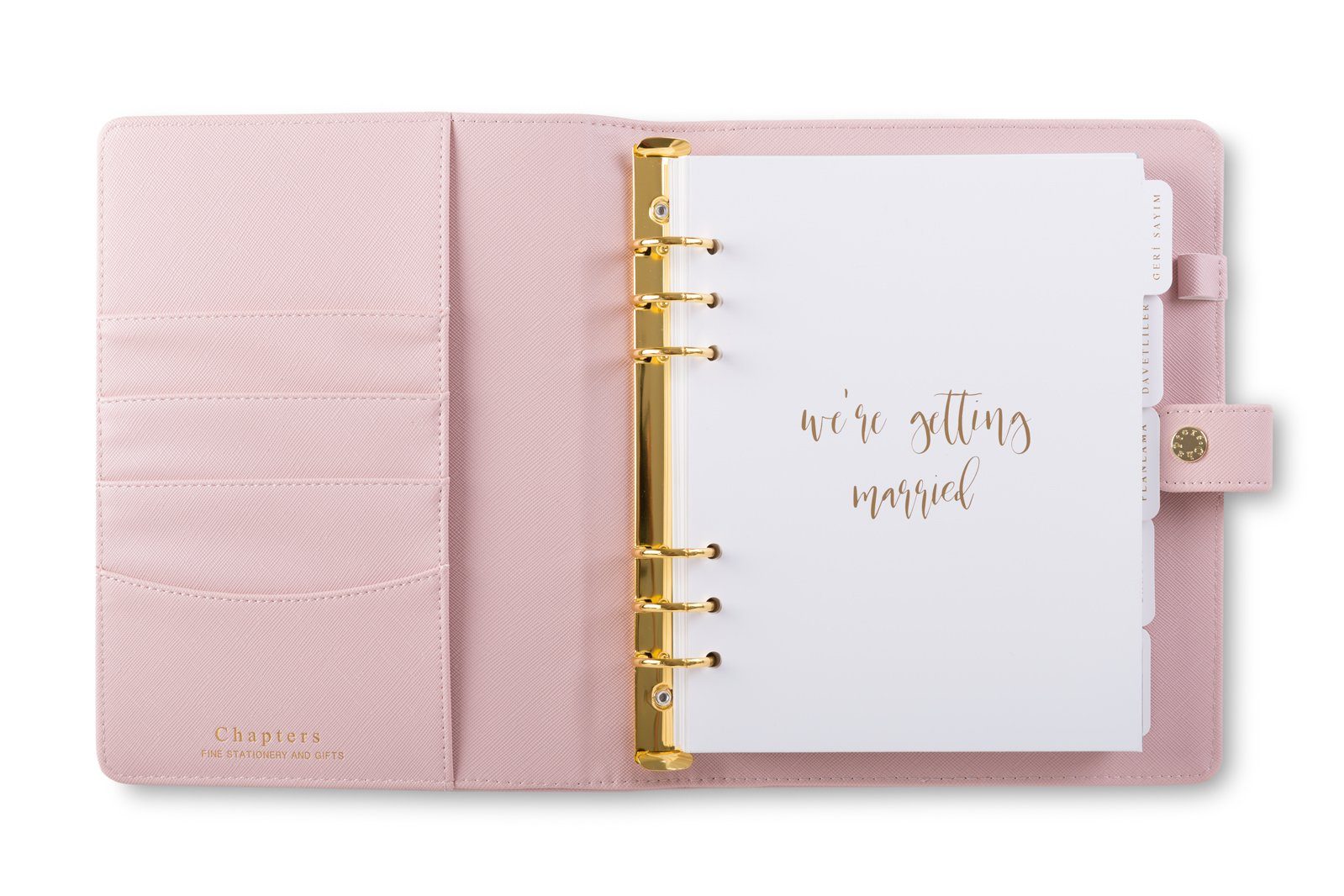 Wedding Planner - Pink - Chapters