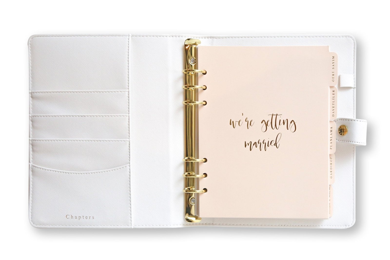 Wedding Planner, White (OUTLET) - Chapters
